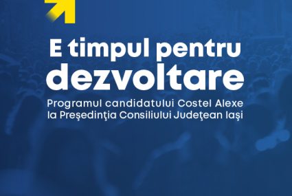 Programul candidatului Costel Alexe la președinția Consiliului Județean Iași