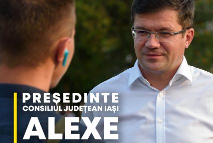 Costel Alexe – Un președinte pentru tineri la Președinția Consiliului Județean Iași