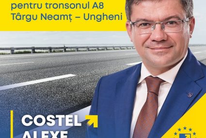 73 milioane lei – Licitație de proiectare pentru tronsonul A8 Târgu Neamț – Ungheni